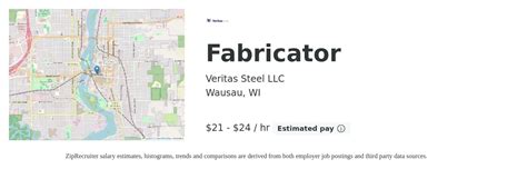 steel fabrication jobs in Wausau, WI 